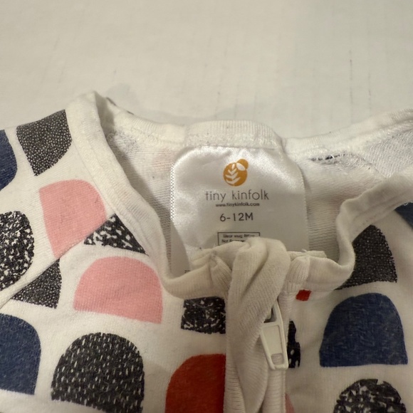 Tiny Kinfolk Zip Sleepers– Rainbow & Egg Print (Size 3-6/6-12mos)  [💥BUNDLE 2] - Picture 5 of 8